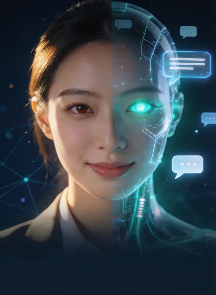 AIチャットボット — 人間とAIの融合が問い合わせ対応を自動化